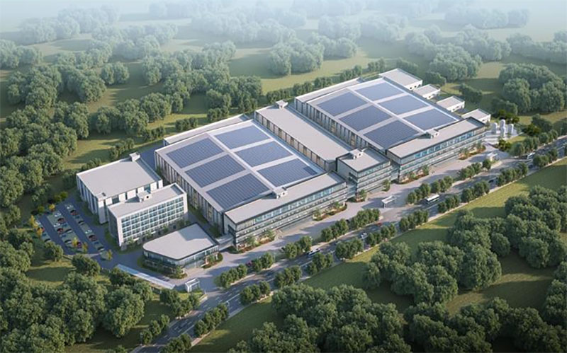 云和首條晶圓產(chǎn)線主廠房封頂，百億級“芯”引擎全面加速！